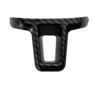 Car Modification Accessories - Carbon Fiber Interior Trim | Texturized Resin With Adhesive Backing Decorative Steering Wheel Frame For Automotive Trucks SUV Cabin Styling And Daily Driving Commuting