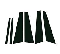 Car modification Compatible With BMW For 7 Series G11 G12 2016 2017 2018-2022 Glossy Black Pillar Posts Window Door Column B C Sticker Cover Trim