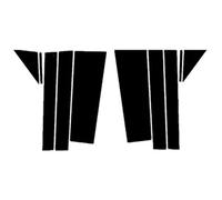 Car modification Compatible With Lancia For Grand For Voyager 2008 2009 2010-2016 Door Window Trim Cover Sticker Pillar Posts Accessories