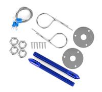 Car Modification Engine Lid Locks Mechanism Hoods Latches Precise Designs for Various Models Weather Resistant Engine Bay Security