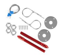 Car Modification Engine Lid Locks Mechanism Hoods Latches Precise Designs for Various Models Weather Resistant Engine Bay Security