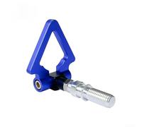 Car Modification Triangle Tow Hook for Front Bumper with Anodized Finish and Japanese European Influence (Japanese style Blue)