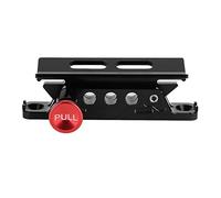 Car Modified Aluminum Alloy Adjustable Fire Extinguisher Mount Bracket Quick Release Secure Holder for JK Sahara Rubicon