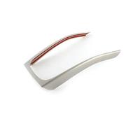 Car Modified Center Console Gear Shift Frame Decoration Cover Trim Interior For A4 B8 A5 2009-2016 POMPOMPUR(Silver)