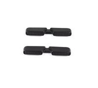 Car Molding Strip 2 X For Toyota For FJ For Cruiser 2007-2021 ABS Black Car For Seat Under The Air Outlet Dust Cover Exhaust Hood Car Accessories Car Interior