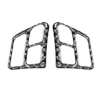 Car Molding Strip For BMW 3 Series E90 2005 2006 2007 2008 2009 2010 2011 2012 Carbon Fiber Car Steering Wheel Buttons Cover Trim Cover 2PCS