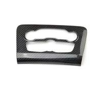Car Molding Strip For Dodge For Charger 2016-2021 Central Control A/C Air Condition Panel Cover Trim Carbon Fiber Look Interior Accessories
