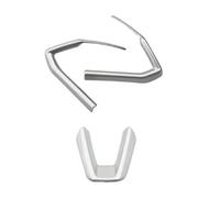Car Molding Strip For Mazda 2 3 6 For Demio For CX3 For CX-5 For CX7 For CX9 For Axela For ATENZA Car Steering Wheel Trim Circle Sequins Cover Sticker Car Interior(Silver)