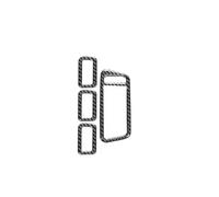 Car Molding Strip for Vw for Golf 7 for GTI for Mk7 2013-2019 Window Glass Lift Buttons Panel Trim Frame Decor Sticker Car Accessories Car Interior(RHD B)