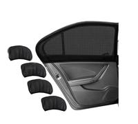 Car Mosquito Net for Opel Adam 2012-2019, Rear Side Window Fly Screen, Breathable Blackout Sunshade from Special Fabric,4 Pcs