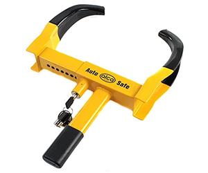 Car Motorhome Trailer Wheel Clamp Extendable Heavy Duty Anti Theft Protection 2 Keys Alca Germany A306000