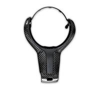Car Moulding Strips For B&MW F20 F22 F30 F31 F32 F33 F36 F10 F06 F12 F13 F15 F16 Carbon Fiber Car Interior Steering Wheel Cover Trim(Carbon Fiber Look)