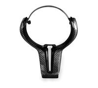 Car Moulding Strips For B&MW F87 F80 F82 F10 F06 F12 F13 Carbon Fiber Car Interior Steering Wheel Cover Trim(Black)