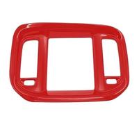 Car Moulding Strips For Dodge For Charger 2015+ Dashboard DVD Navigation Screen Frame Cover Trim(Red)