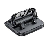 Car Mount - 2-n-1 Car Phone Holder, 360-Degree Rotation Adjustable Suction Base Phone Rack, License Plate Holder | Mobile Holders | For Family Men Women Travel Driving Automotive Vehicle Indoor