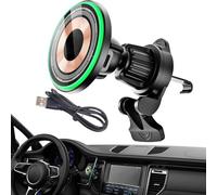 Car Mount Charger, Wireless Car Charger,Fast Charging Car Charger Holder Holder - 360° Rotation Venture Fast Charging Holder and Dash for Family