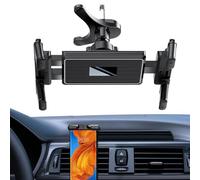 Car Mount for Tablets | Automatic Ventilation Mount - Compact Universal Mount | For Drivers Men Women Delivery Food Driving SUV Sedan Scooter Automotive Vehicle