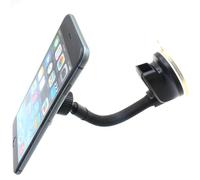 Car Mount Magnetic Holder Compatible with Google Pixel 8a/7A/6A/5A/4A 5G, Dash Windshield Gooseneck Strong Grip Strong Magnets
