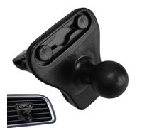 Car Mount with Ball Joint - Stable Dashboard Holder, Anti Vibration Charging Station | Universal Dashboard Mount, Wireless Charging Mount, Adjustable Viewing Angle, S