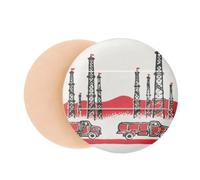 Car Mountain Tower Chinese Revolution Air Cushion Makeup Foundation Sponge Powder Puff