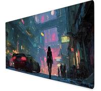 car Mouse Mat XXL, 900x500x3mm Gaming Mouse Pad Large science fiction, Office Accessories Desk Mat, Waterproof Non Slip Rubber Base-Smooth Surface Mousepad, Apply To Office Home Or Gifts For Men A89