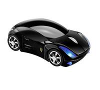 Car Mouse, Wireless 2.4G Ergonomic Optical with USB Receiver - 3D Sport Design for PC/Laptop, Perfect for Women & Small Hands