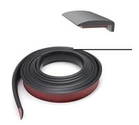 Car Mud Flaps 3Meter Car Fender Wheel Eyebrow Protector Arch Extenders Moulding Trim Camper Shells Rubber Seal Strip DIY Scratch Proof(A)