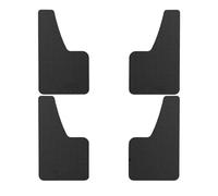Car Mud Flaps Car Universal Black RED Carbon Fiber Effect Splash Guards Mud Flaps Molded Mudguards Fender Cover Front Rear For Dirt Protection(4pcs Black)