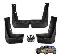Car Mud Flaps Compatible with BMW X2 F39 2018-2024 No Drill Mud Flaps All Weather Protector Mudflaps Easy Install Mud Guards with Screw Accessories, Reduce Road Spray, Protect Paint