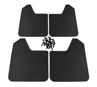 Car Mud Flaps for Ford Fiesta MK8 ST 2017-2023 2024, 4Pcs Fenders Splash Guard, Exterior Accessories for Car Wheel Protector