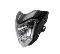Car Mud Flaps For FZ16 For FZER150 For YS150 Motorcycle Front Headlight Headlamp Assembly Head Light Lamp Bracket Mudflaps Splash Guards(Black)