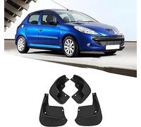 Car Mud Flaps For Peugeot 206 1998-2012, Front Rear Wheel Fender Splash Guards, MudFlaps Mudguards, Antifouling Scratch Car Accessories