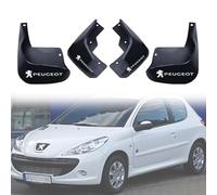 Car Mud Flaps for Peugeot 308 CC 2009-2015,with Emblems Logo Car Fenders Splash Guard Tire Mudflaps Fender Mudflaps Splashproof Waterproof Resistance Car Accessories