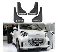 Car Mud Flaps for Smart EQ fortwo A453 2020-2024,with Emblems Logo Car Fenders Splash Guard Tire Mudflaps Fender Mudflaps Splashproof Waterproof Resistance Car Accessories