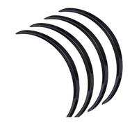 Car Mud Flaps For Suzuki For Swift For SX-4 Universal 73cm/29'' Car Wheel Eyebrow Fender Flares Stickers Mudguard Accessories Mudflaps(Glossy Black)