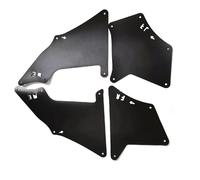 Car Mud Flaps For Toyota For Prado LC150 LC120 2003-2018 Front Wheel Fender Seal Apron Fender Liner Seal Flap Splash Fender