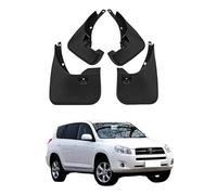 Car Mud Flaps for Toyota RAV4 2.0L 2006-2012 - 4pcs ABS Fender Cover Set - Waterproof Splash Protection Fender - Enhances Trim Line - Sporty Look