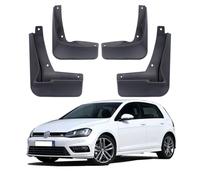 Car Mud Flaps For Volkswagen Golf Mk7 R Rline Splash Guards Flap VW Golf 7 R Rline Mudguards Front Rear 4pcs 2013 2014 2015 2016