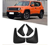 Car Mud Flaps Kit Mudguard Fender for JEEP Renegade 2015-2021 Molded Custom Front and Rear Mudflaps Splash Guards Fender Flares Auto Accessories 4-PC Set