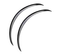Car Mud Flaps Mudflaps 2X 73cm Universal Car Fender Flares Extra Wheel Arches Cover Protector Trim Lips Mudguards(2pcs)