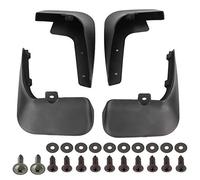 Car Mud Flaps Set, 4Pcs Black Plastic Mudguards, Fit NV200 2010-2017 - Durable Protection, Easy Installation, Prevents Dirt & Road Salt