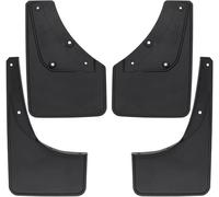 car mud flaps set Mudflaps for Suzuki for jimny for sierra Mud Flap Front Rear Mudguards for fender(Black)