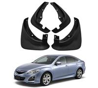 Car Mud Flaps Splash Guard Compatible With Mazda 6 Sedan 2003-2010 No Drilling No Tape Mudflaps Heavy Duty PP Tire Protector Mudguard Fender, Easy Install & Durable Design