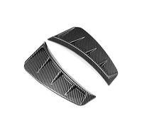 car mud flaps Universal Automobile Side Wing Leaf Panel Accessories Air Outlet Trim Flow Hood Exterior Style Decorative(Carbon fibre)
