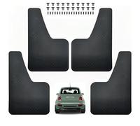 Car Mudflaps, 36x21cm Splash Guards For F&iat For Ducato Van & Motor Home 1990-on Carbon Fiber Mud Flaps Fender Splash Mud Guard(4PCS Black)