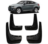 Car Mudflaps Compatible For B-MW X6 E71 2010-2014, Front Rear Mudflap Set Mud Flaps Kit, Auto Body Car Wheel Styling Accessories Decorative