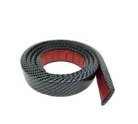 car mudguard 1.5M 1PC Car Wheel Arch Eyebrow Fenders Carbon Fiber 3D Lips Extended Molde Protector General Auto Protection Accessories(Carbon fiber 4.5cm)