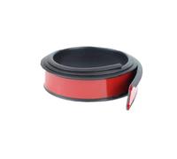 car mudguard 1.5M Universal Auto Fender Car Wheel Arches Wing Expander Arch Eyebrow Anti-collision Strips Mudguard Protector Cover Decoration(3.5cm 2pcs)