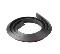 car mudguard 1.5m Universal Car Fender Wheel Eyebrow Trim Black Flares Rubber Protector Strip Guard Arch Anti Collision