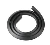 car mudguard 1.5m Universal Car Fender Wheel Eyebrow Trim Black Flares Rubber Protector Strip Guard Arch Anti Collision